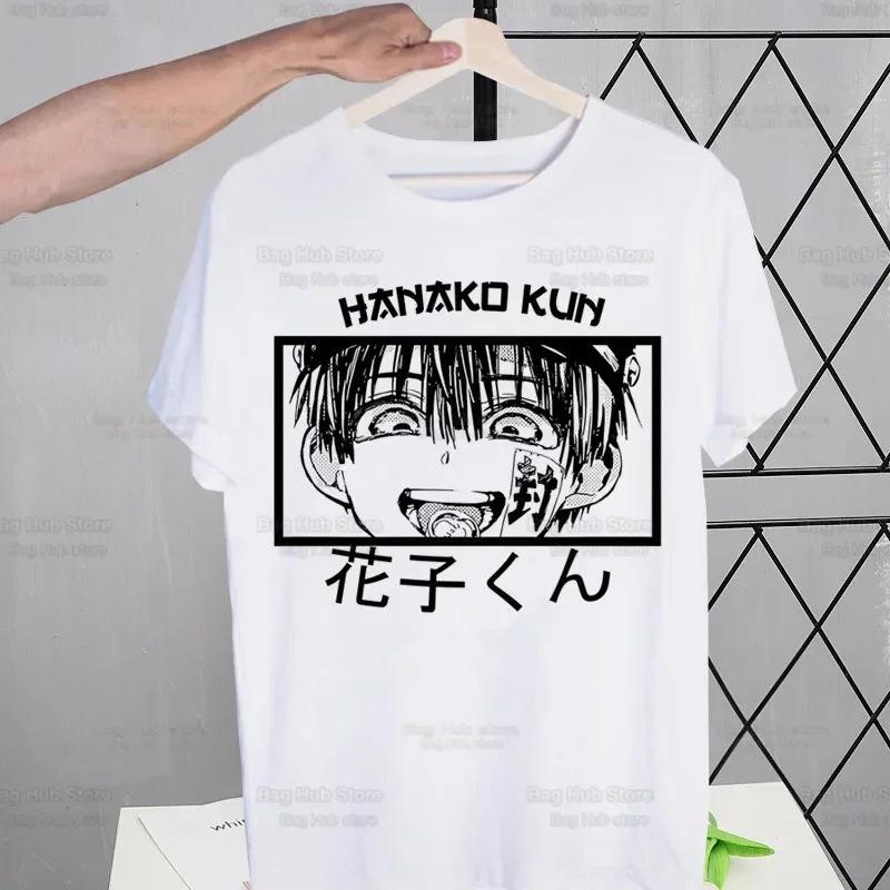 Anime Toilet Bound Hanako Kun Comics Woman Print Harajuku Summer Tshirts Casual Round Neck Short Slee Top Tee Shirt,Drop Ship