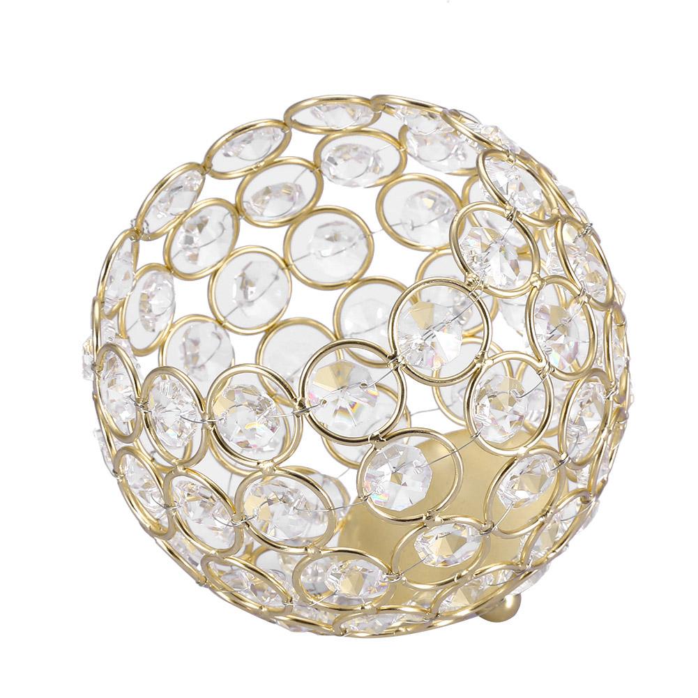 Tea Light Candle Holder Hollow Crystal Design Stylish Candle Holders for Table Centerpieces Wedding Home Decoration