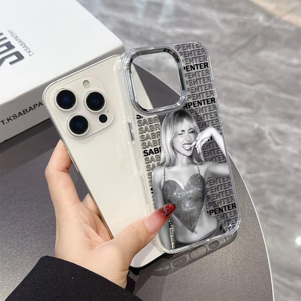 Singer S-Sabrina C-Carpenter Phone Case For iPhone 17 Air 16 E 15 14 13 12 11 Pro Max Plus SE 2020 2022 Soft Back Cover