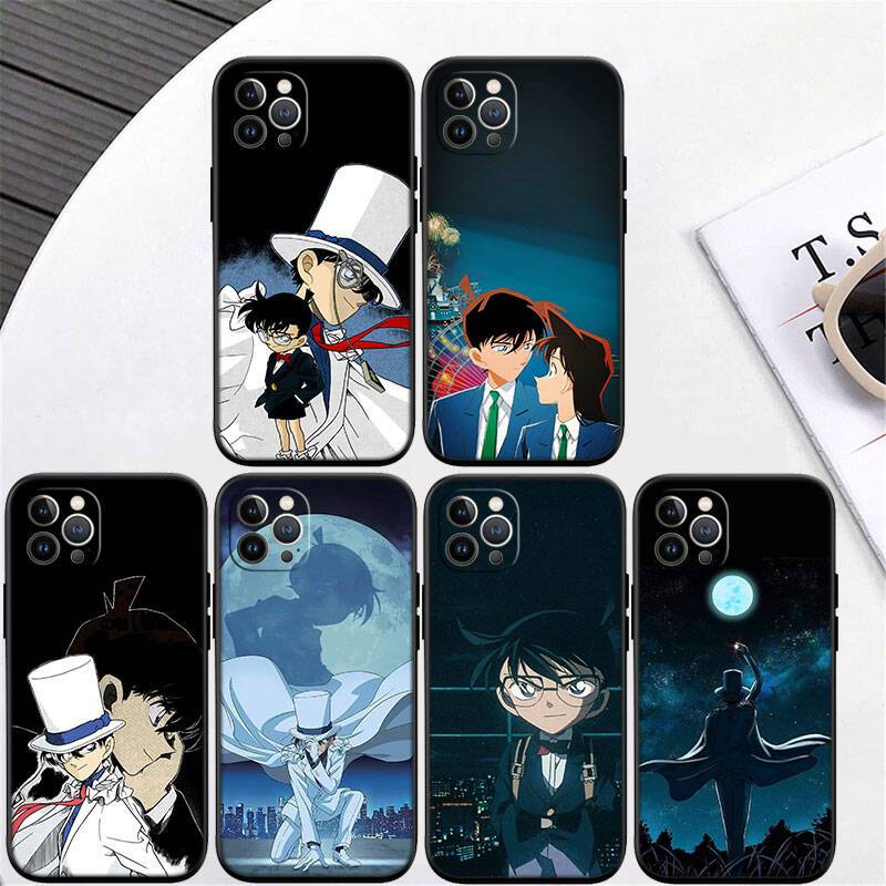 MH39 Detective Conan Phone Shell Case for Redmi Note 12 12S 12C 13 13C 13R 14 14S 14R 14C Pro Max Plus A3 A3X A4 A5 11A 13X