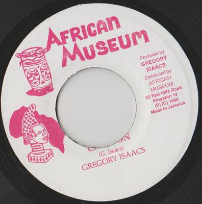 7inch Record GREGORY ISAACS - Caution NONE African Museum 1990 Jamaica Reggae, Ska & Dub Used
