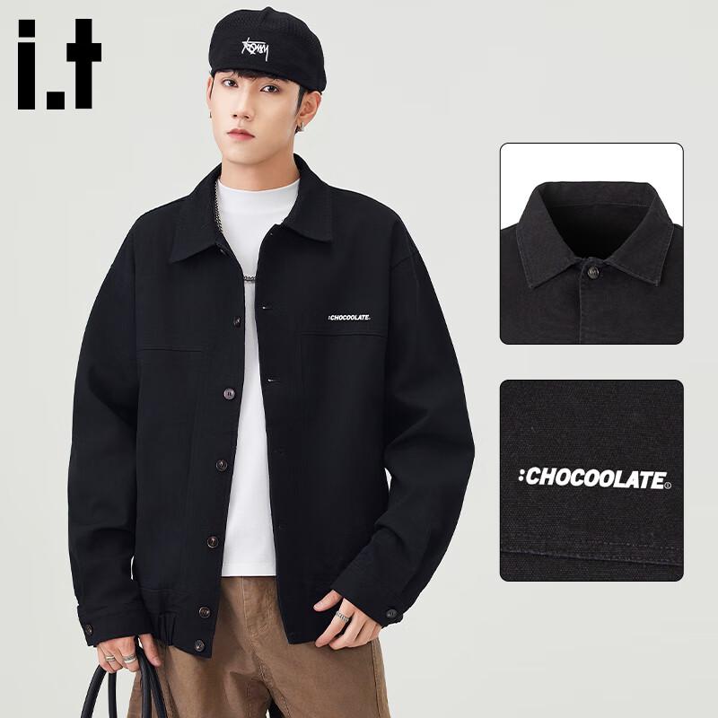 CHOCOOLATEit Men's Cotton Retro Casual Jacket