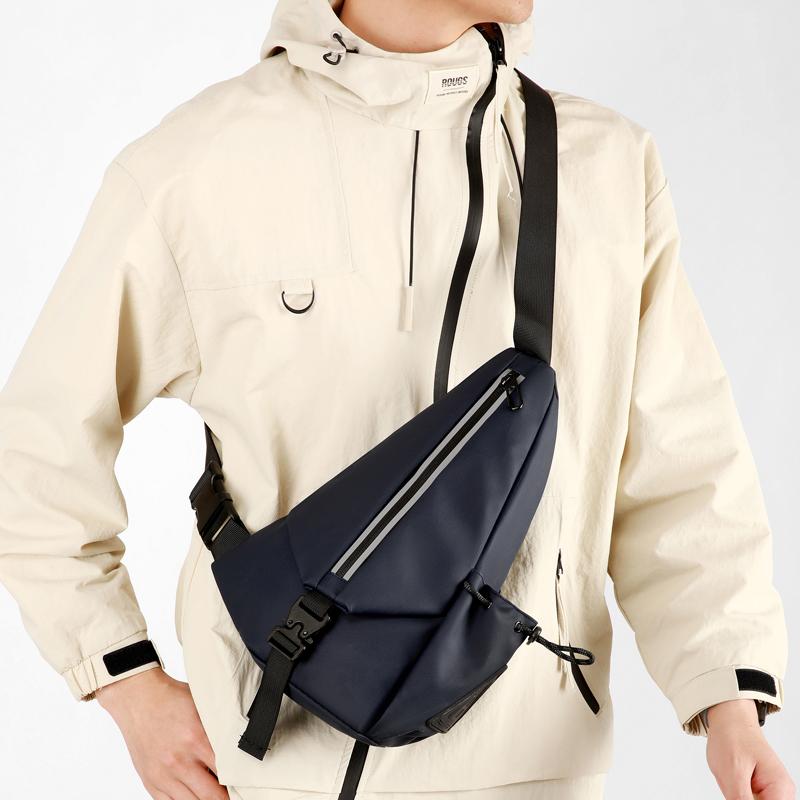 Men's Chest Bag Large Capacity Crossbody Bag