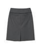 MILLO WOMEN Contour Midi Skirt [Charcoal]