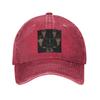 Z Imazighen Kabylischer Schmuck Amazigh Berber Ethnisch Baseballkappen Denim Stoff Hüte Verstellbar Kappe Sport Baseball Cowboyhut
