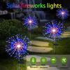 Solar Firework Lights with 90/150 LEDs – Waterproof Outdoor Fairy Lights with 8 Modes for Garden Lawn Christmas Holiday Decoration
