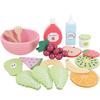 Wooden Children's Simulation Kitchen Ice Cream Car Baby Cognitive Play Toy