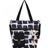 Large Capacity Nylon School Bag Girls Simple Crossbody Tote With Zipper Phone Pocket