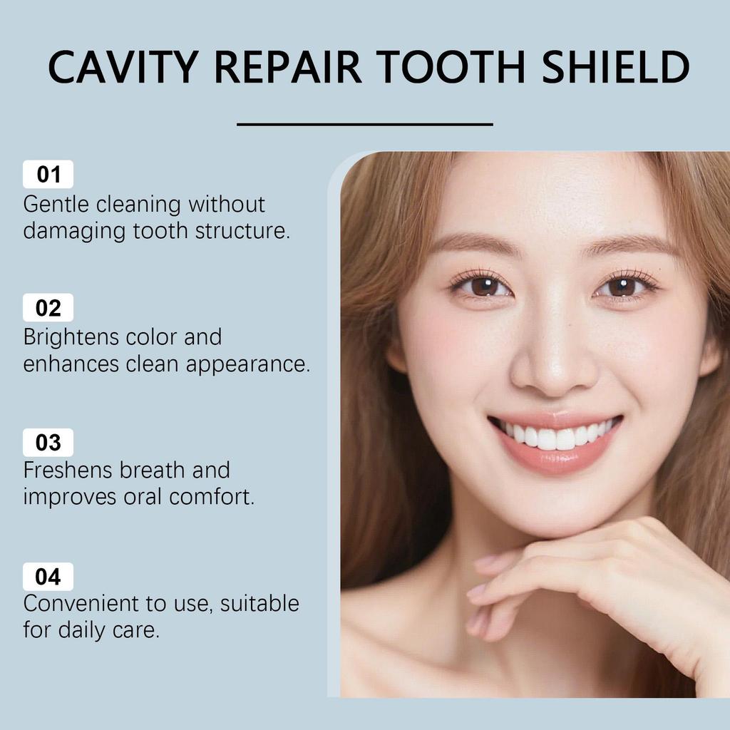 Decay Tooth Repair Liquid Remove Dental Plaque Tartar Relieve Sore Deep Cleaning Whitening Teeth Cavities Protect Serum Essence