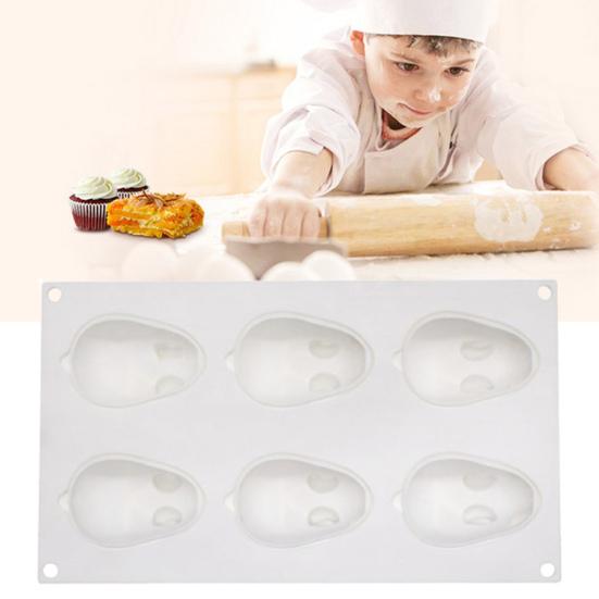 Fondant Mold Reusable Grade Heat-resistant Food DIY 45694 Grids Rabbit Dessert Candle Aromatherapy