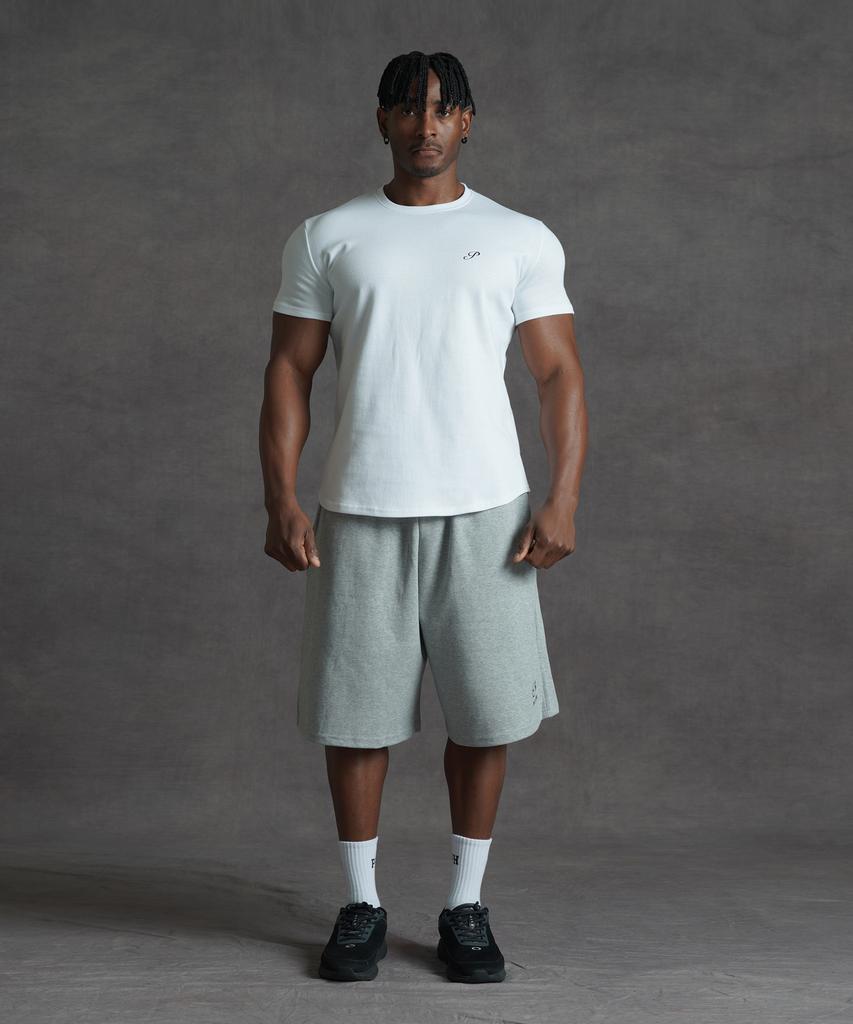 PHERMENON [2Pack] Muscle Fit P Short Sleeve T-Shirt (2 Colors)