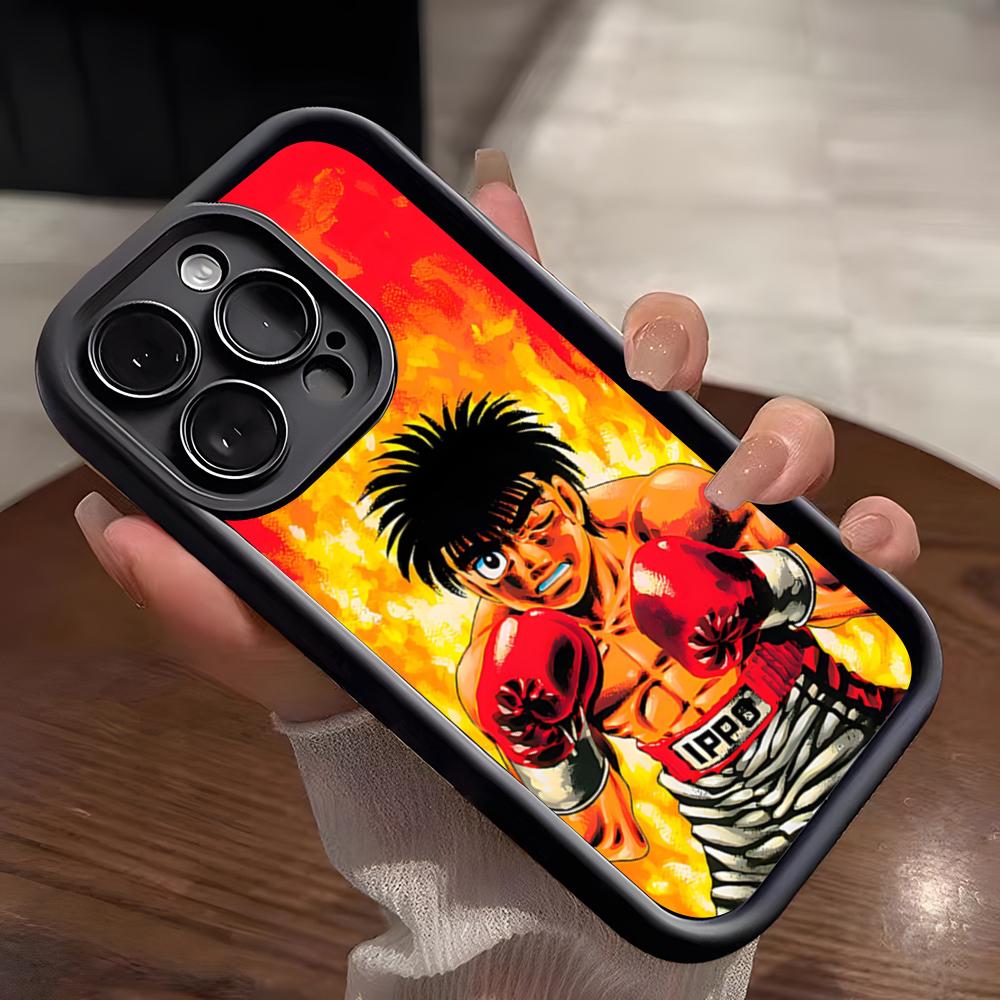 Hajime No Ippo Cool Anime Phone Case For IPhone 17 Pro Max 15 Pro 16 14 Plus 12 13 Mini 11 Pro Shockproof Soft Cover