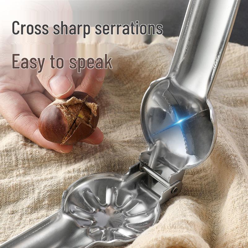 Chestnut Opener Shear Clip - Shelling and Peeling Tool