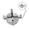 High Precison 3-Jaw Lathe Chuck Self Centering Zinc Alloy Wood Turning Chuck