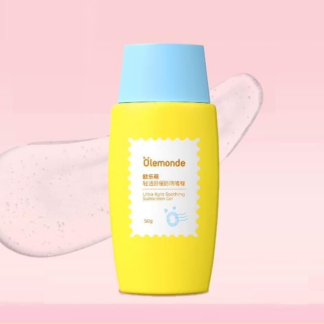 Olemonde - Детский ультралегкий успокаивающий солнцезащитный гель #Sunscreen Gel - 50g