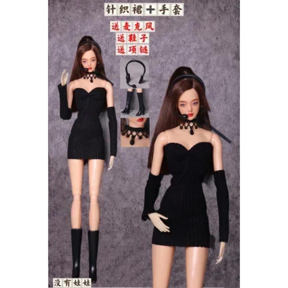 Nuevo conjunto de ropa 2024 / vestido suéter top pantalón abrigo traje ropa de invierno / accesorios para muñecas de 30 cm xinyi Fr ST blythe BB