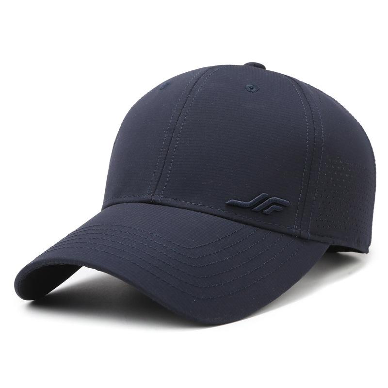 New Minimalist and Stylish Perforated Baseball Cap: Perfect for Outdoor Leisure, Sun Protection and a Versatile, Unique Look; Unisex Style