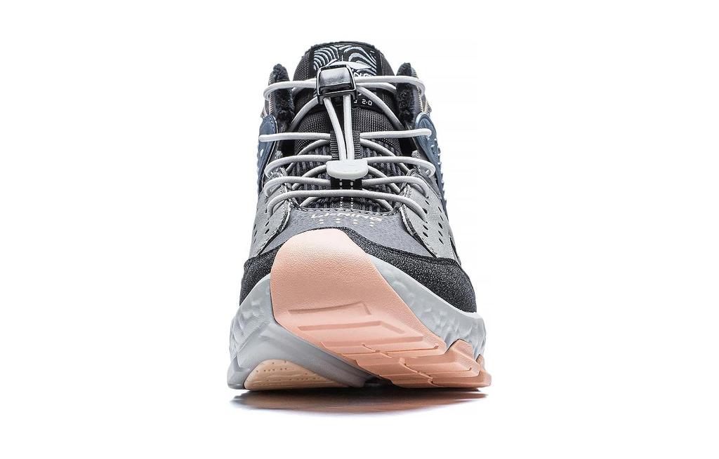 Li Ning YOUNG Teamfight Tactics 2.0 Fleece Lined Thermal Cushioning Abrasion Resistant Rebound Mid top YKET002-32