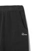 LORES Faded Pigment Dyed Sweatpants - Black
