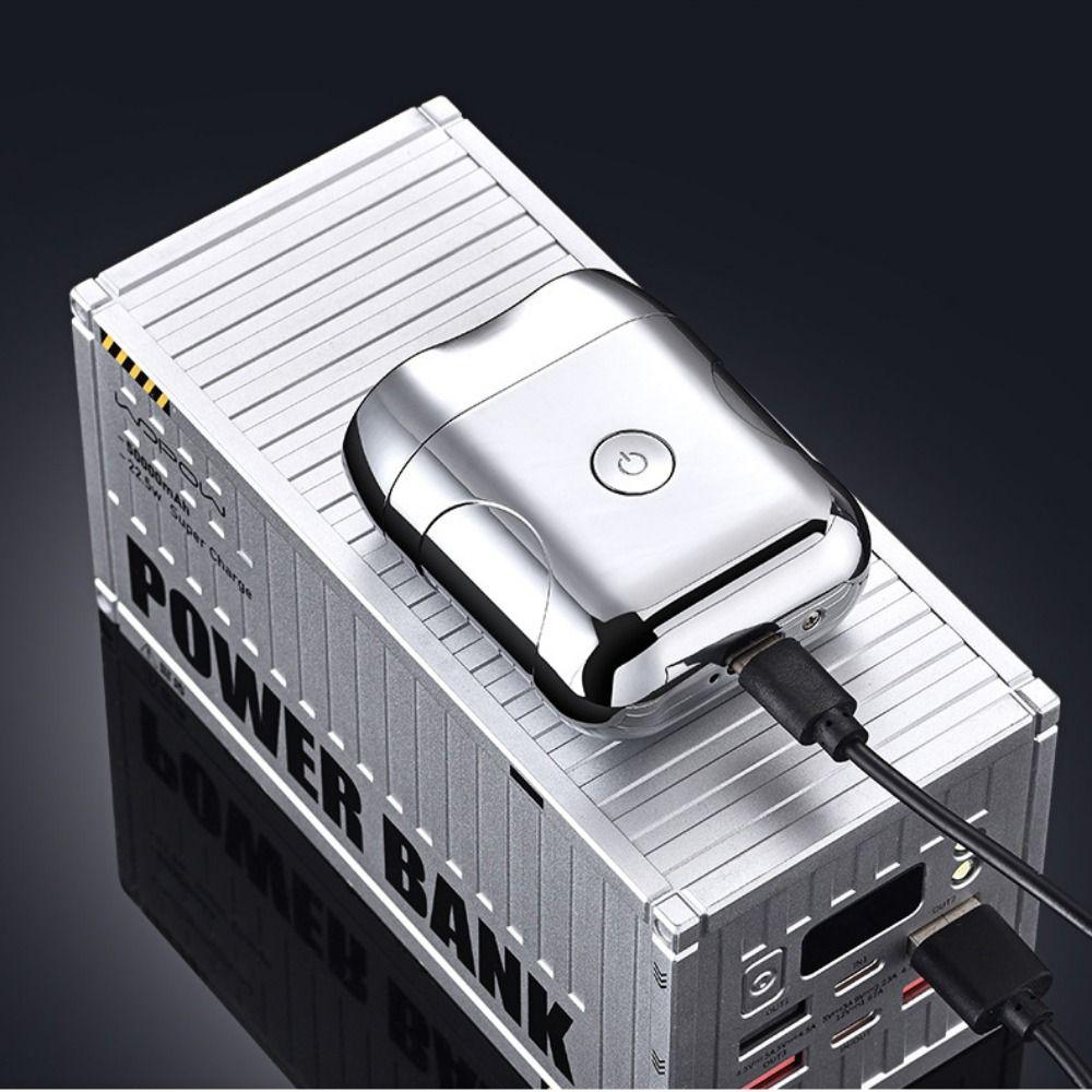 Ultra Clean Electric Shaver Washable Mini Shaving Rechargeable Double Head Razor  Beard