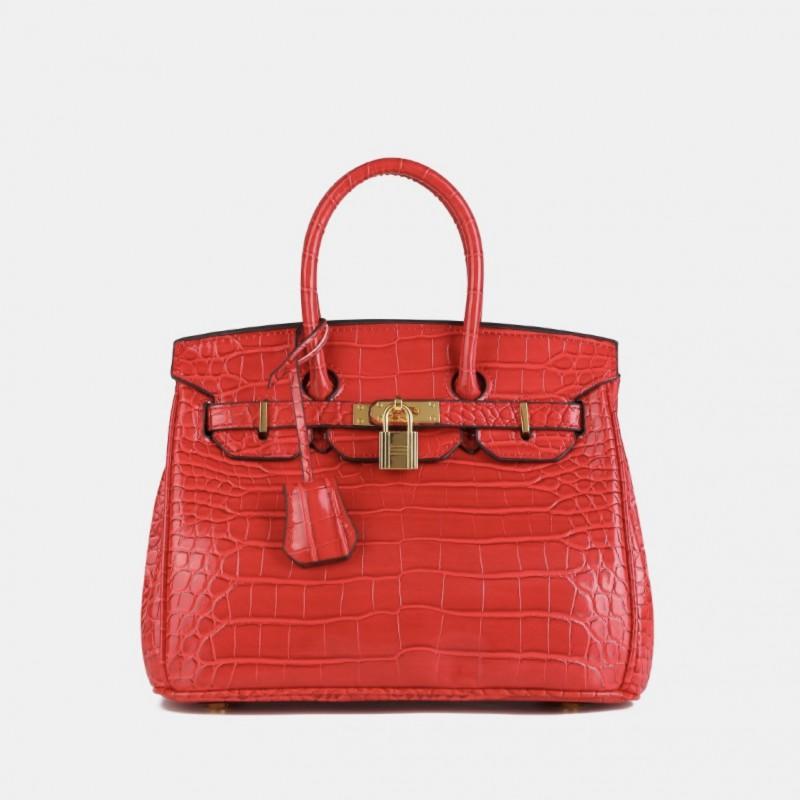 Borsa Tote di Lusso in Pelle di Coccodrillo Grande Capacità Borsa a Spalla da Donna 2026