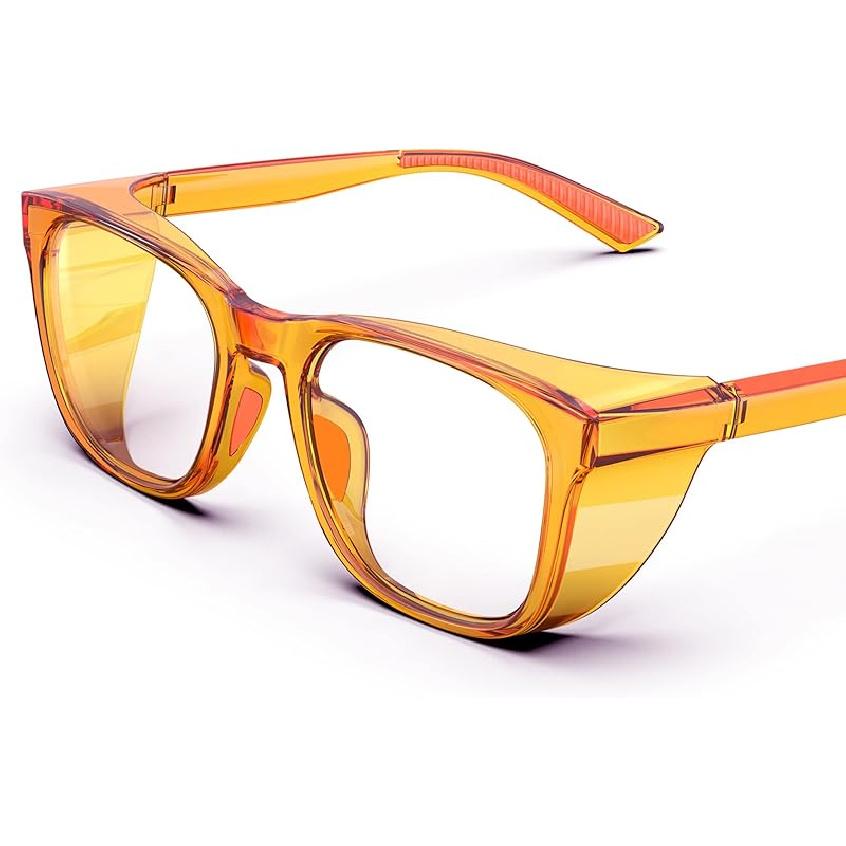 Safety Glasses Anti-Fog Eye Protection Blue Light Blocking Glasses for Women Men