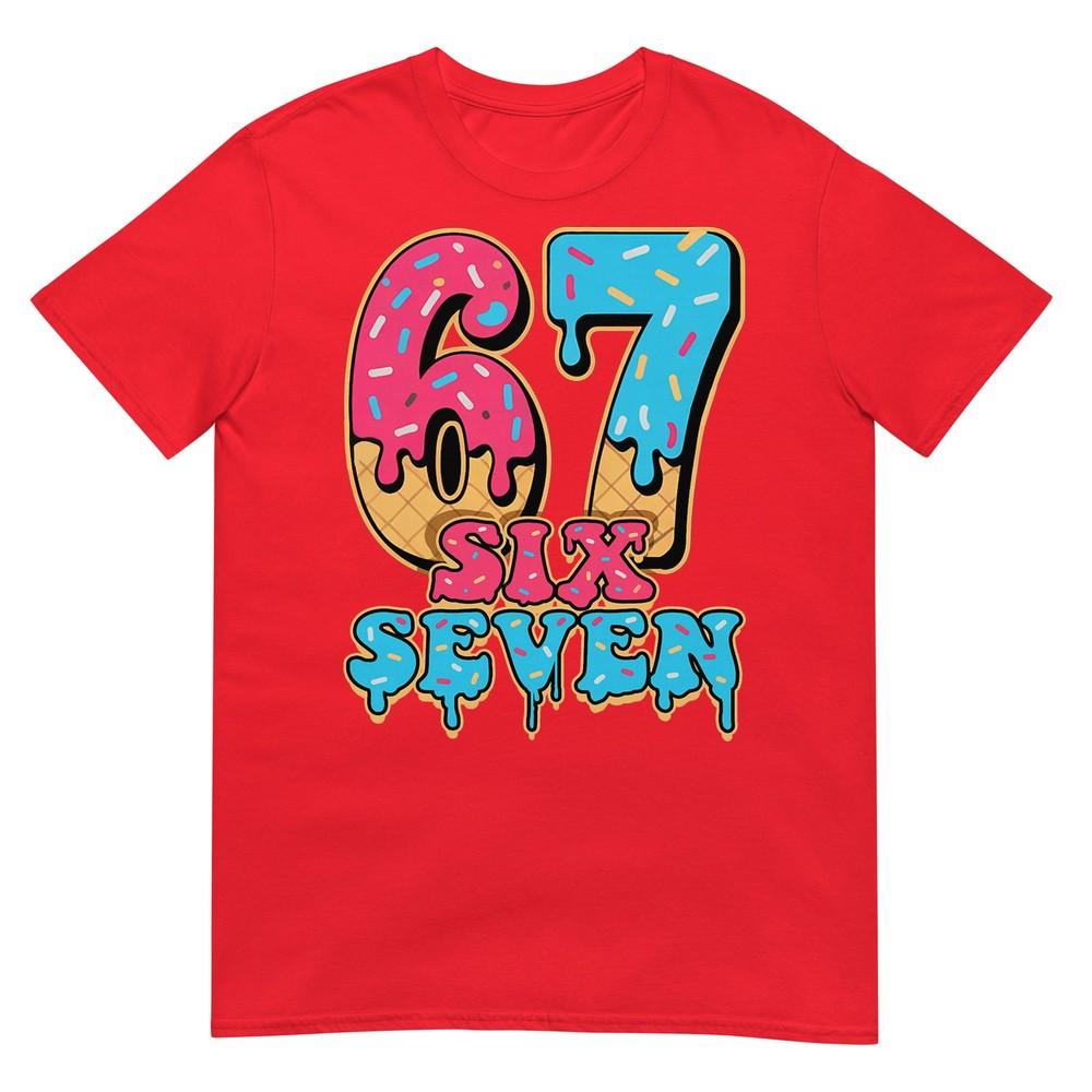 Baseball Drip Number 67 Player Or 67th Birthday Tshirt S