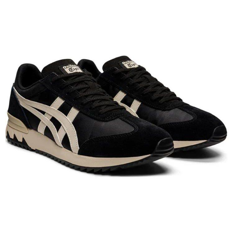 ONITSUKA TIGER California 78 EX Abriebfest Leicht Niedrig geschnitten Freizeit Schuhe Unisex Schwarz 1183A355-002