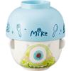 San Art Disney Pixar "Monsters, Inc." Mike Soup Bowl & Rice Bowl Set 10x6cm 200mL Blue, Made In Japan