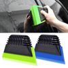 New Soft Silicone Scrape Car Window Wiper Sturdy Durable Clean Scraper Plastic Handle Car Blade Scraper Car