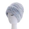 Women's Gradient Knit Wool Beanie - Autumn/Winter Warm Ear Protection, Stylish and Versatile for European and American Fashion