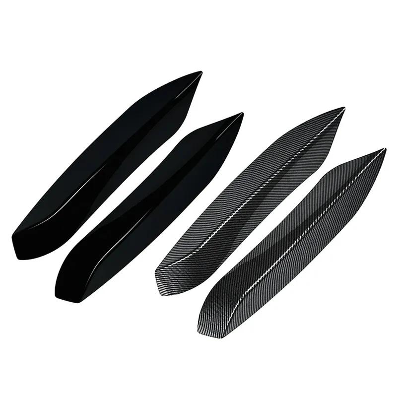 1Pair Car Front Bumper Side Splitter Spoiler Trim For BMW F80 F81 M3 F82 F83 M4 2014- Only Fit For M3 M4 Original Bumper