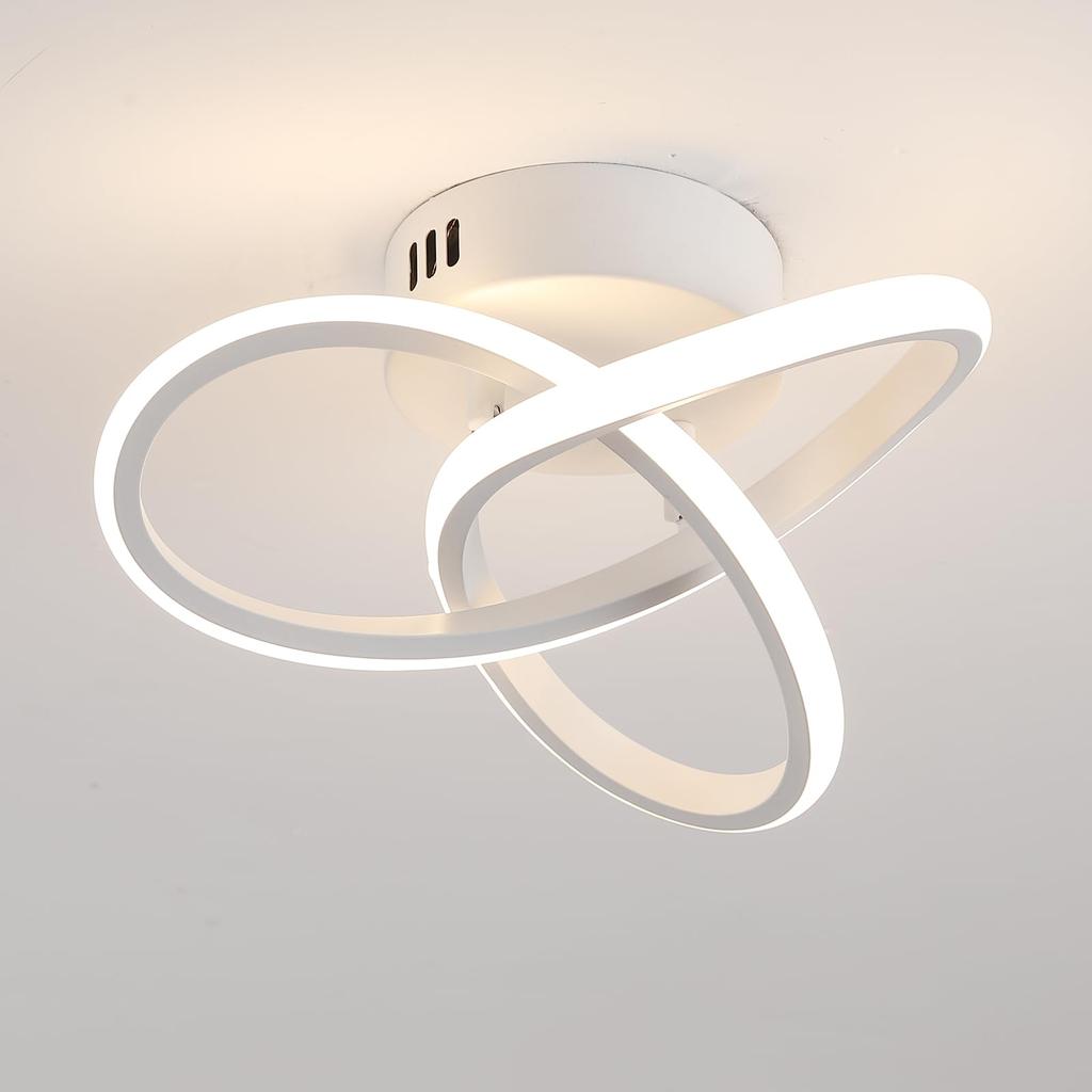 

1шт светодиодный потолочный светильник, золото 22 Вт, современные простые потолочные светильники, светодиодная лампа для спальни, гостиной, прохода, коридора, балкона, кухни, ресторана, балкона 24*24*10cm