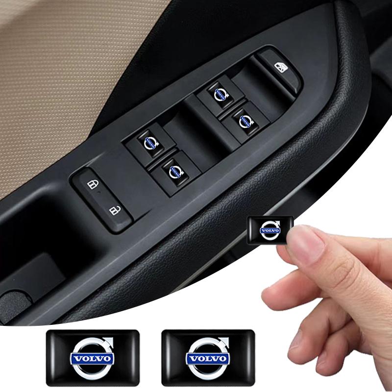10 sztuk Stylizacja Samochodu 3D Emblemat Dekoracja Epoksydowa Naklejka Dla Volvo EX30 XC60 XC40 V60 V40 XC90 XC70 V50 S60 V70 S90 Olestar AWD EX90
