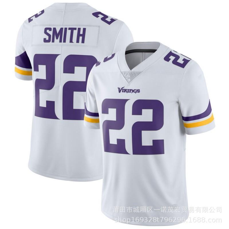 Minnesota Vikings Football Jersey 19 Thielen 15 18 Jefferson 8 Mens Sports