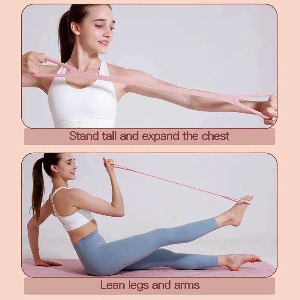 Stretch Strap Elastic Stretch Band Antiskid 8-character Puller  Open Back Practice