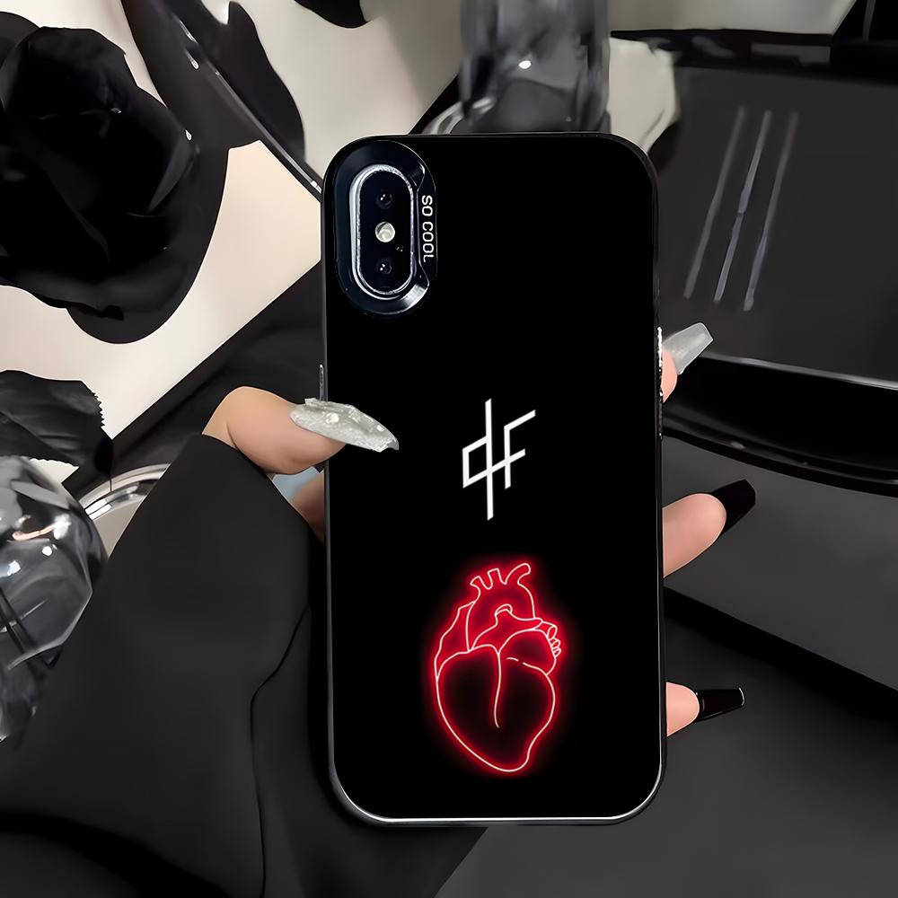 P-PNL Rapper Handyhülle Für IPhone 17 Air 16 E 15 14 Plus 13 12 11 Pro Max Farbige Silberne Hülle