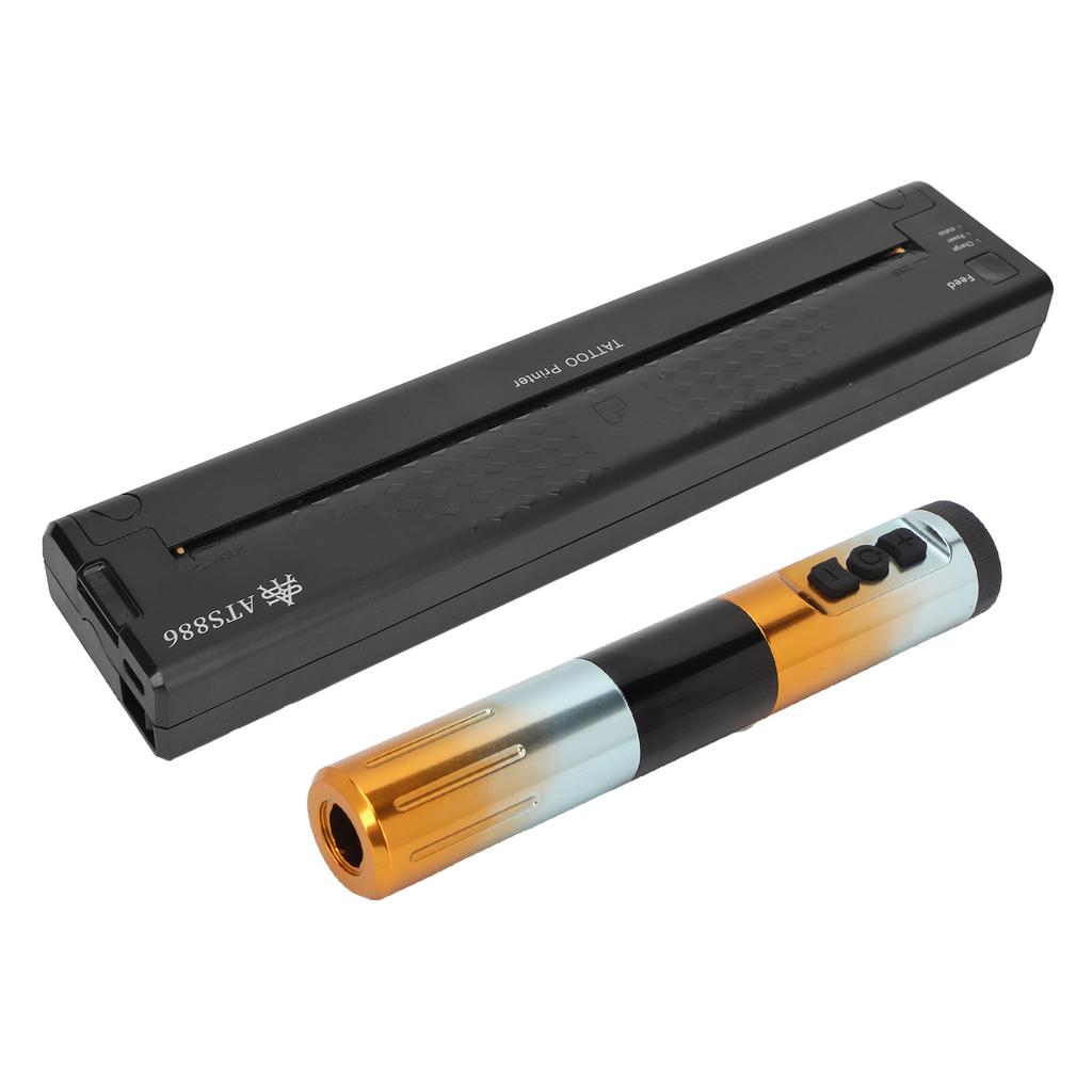 1200mAh Thermal Tattoo Transfer Stencil Copier Machine USB Interface 1500mAh Wireless Tattoo Pen