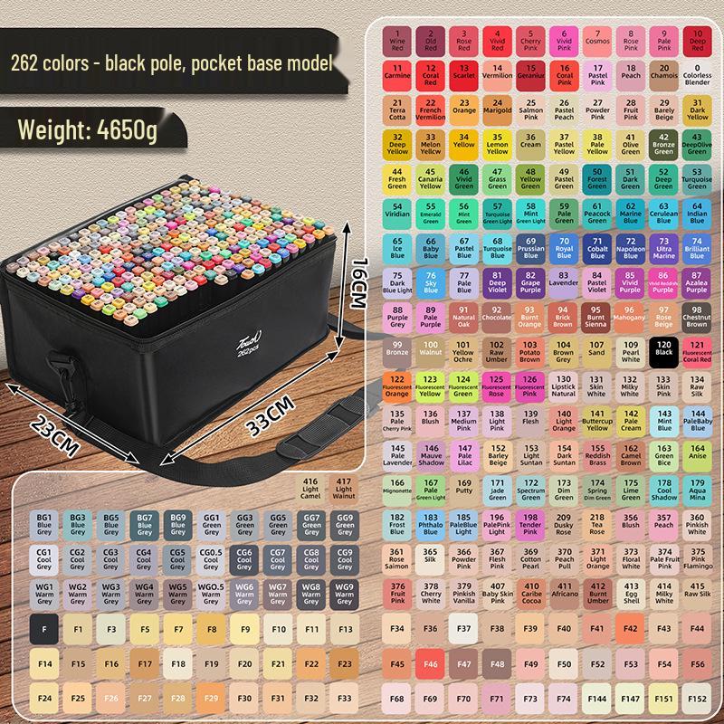 

Набор маркеров с двумя наконечниками для детей - от 24 до 48 цветов для рисования аниме от руки