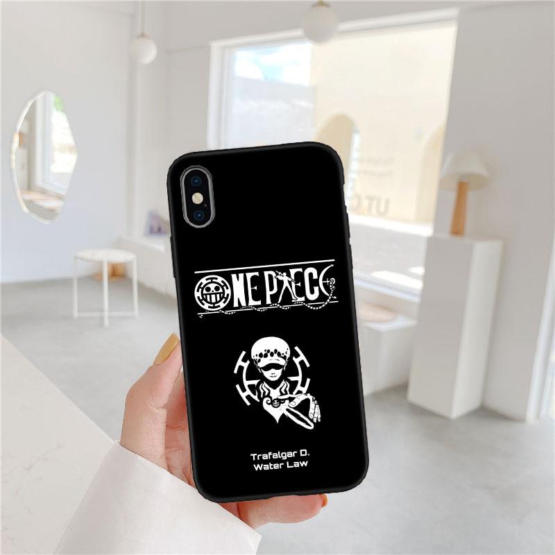 FM38 One Piece Law Soft Shell Phone Case for Redmi Note 10 11 12 Pro Max 10S 10C 10T 11A 11S 12S 12C