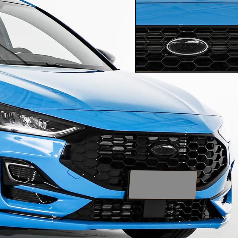 Car Front Hood Emblem Rear Boot Badge Front Grille Logo For Ford F150 F250 Focus MK2 Fiesta MK7 Ranger Mondeo Auto Accessories