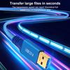 0.3m USB 3.0 Male To Female Extension Cable for Printer/Hard Disk Box/Set-Top Box