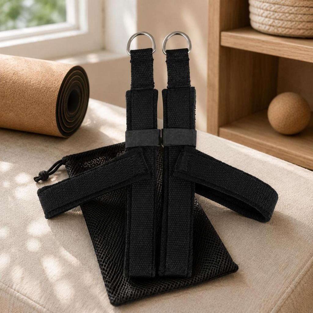 Pilates Resistance Loop YShaped Ankle Woven Strapping Workout Equipment