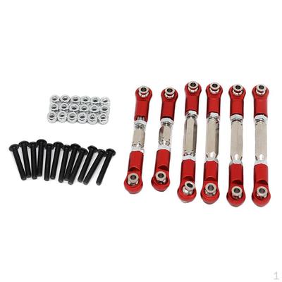 6 Pieces of Aluminum RC Car Address Compatible with ARMA Granite 1:10 Truck Crawler Model