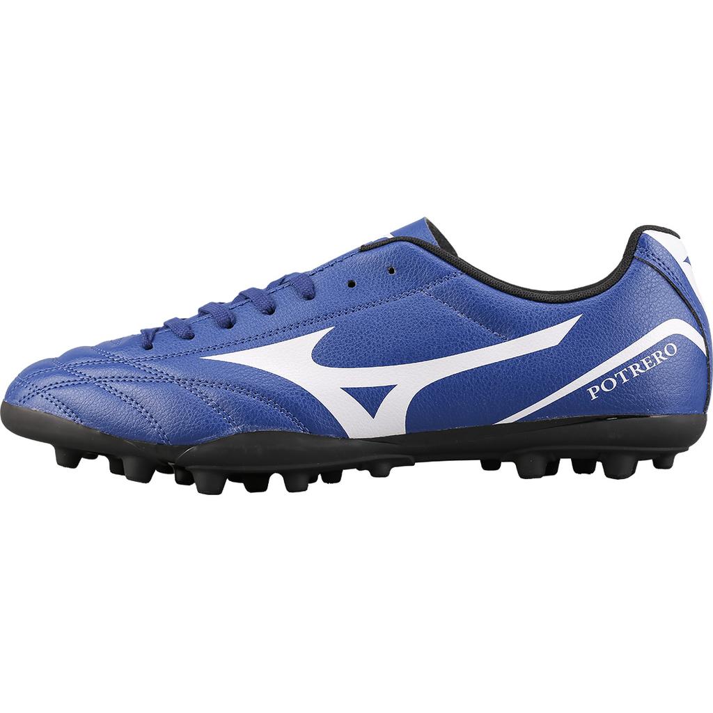 Mizuno Potrero Wide AG Training Soccer Cleats Blue (Unisex) Soccer Shoes P1GA189227