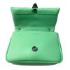 Used BVLGARIShoulder Bag green leather Women