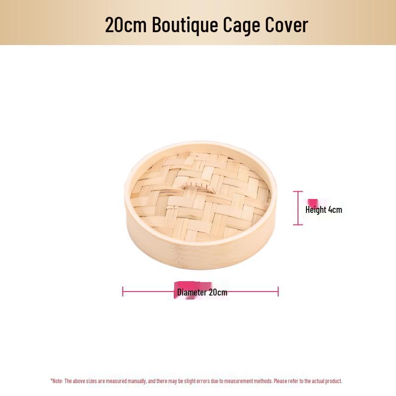 Mini Bamboo Xiao Long Bao Steamer with Steaming Grid for Dumplings
