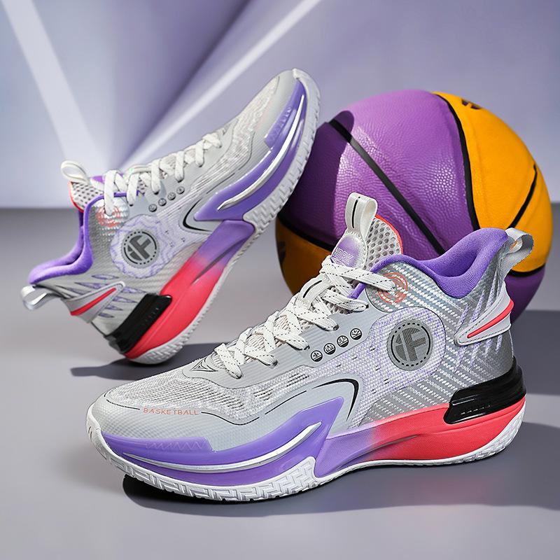 

Basketball shoes low-top summer mesh student youth lightweight high rebound actual combat professional sports shoes 36