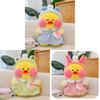 Wear Dududuck Dresses Plush Toy Cartoon Stuffed Animal Doll Kids Gift Decoration