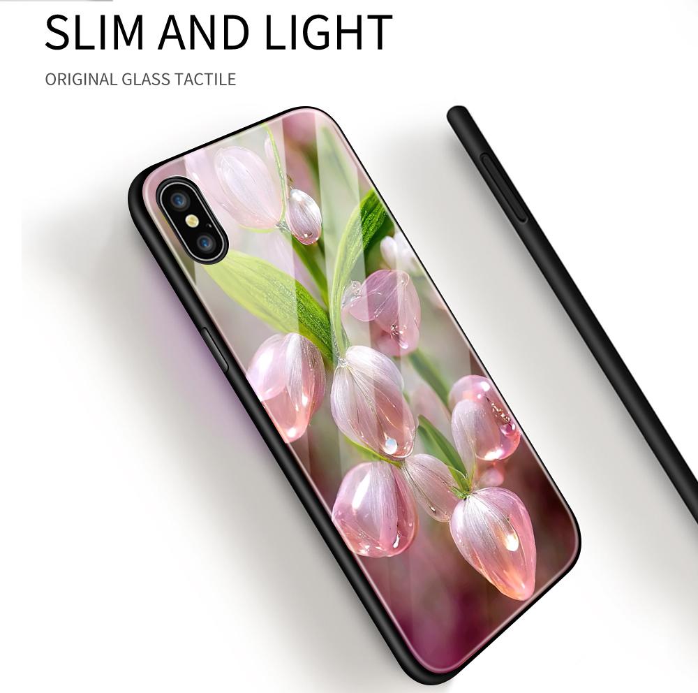 Tempered Glass Phone Case For OPPO Reno13 Reno14 Realme 11 12Pro 14 GTNeo6 C21Y C53 C75 OnePlus Nord2 NordCE3Lite Soft Edge Shockproof Smooth Shell